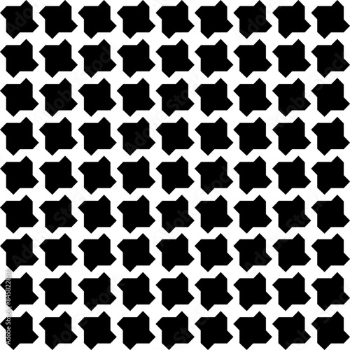 Geometric Retro Design Pattern Texture Wallart