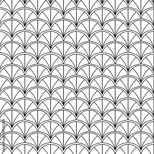 Geometric Retro Design Pattern Texture Wallart