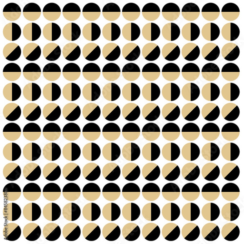 Geometric Retro Design Pattern Texture Wallart