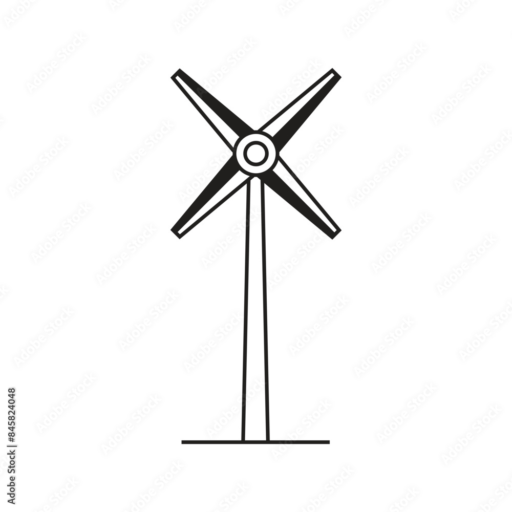 windmill icon illustration windmill icon illustration