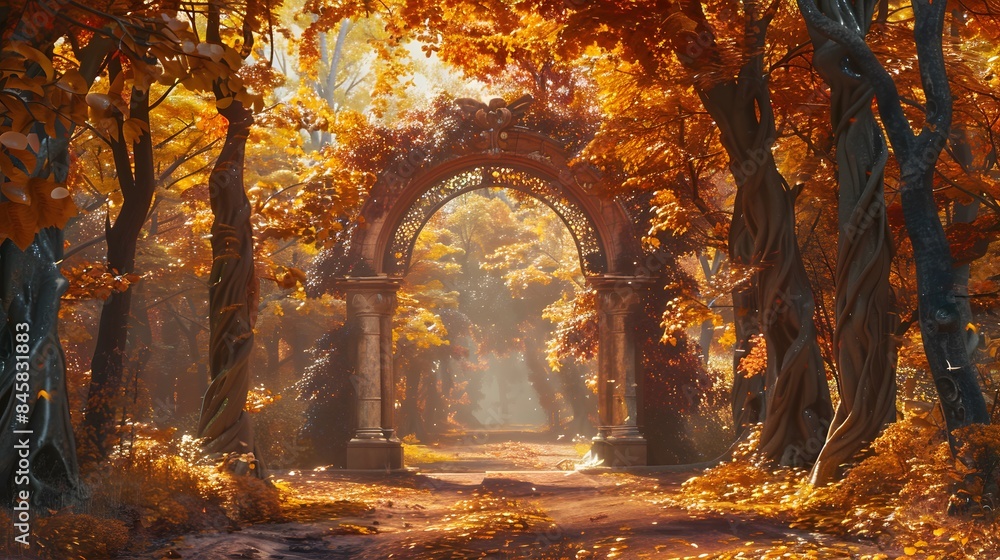 Obraz premium Autumn background