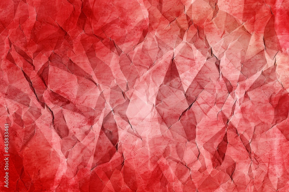 Fototapeta premium Red distressed paper background