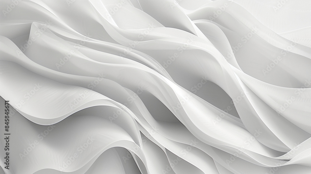 Obraz premium white silk background