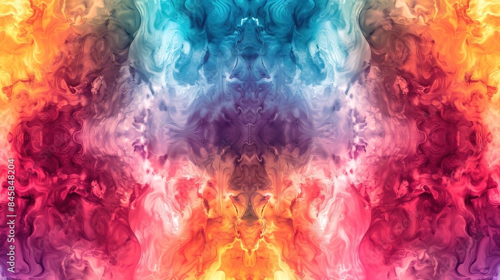 Abstract colorful background resembling a tie-dye pattern Abstract colorful background resembling a tie-dye pattern