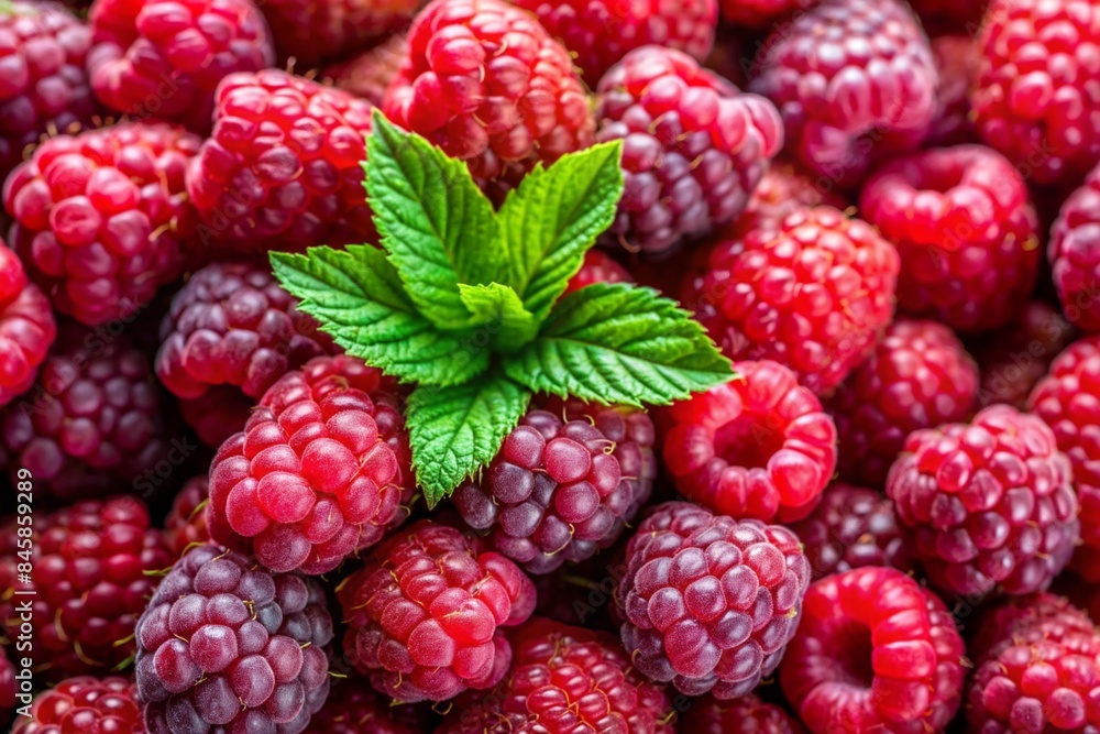 Background of fresh sweet red raspberries Background of fresh sweet red raspberries