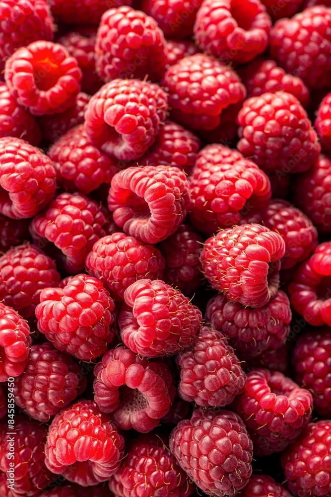 Background of fresh sweet red raspberries Background of fresh sweet red raspberries