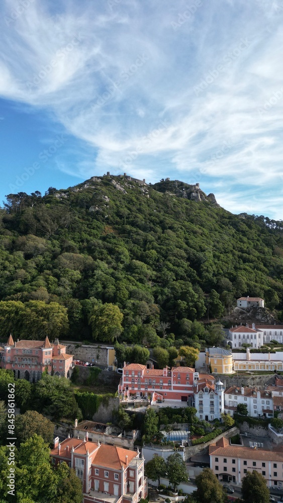 Obraz premium city on the hill