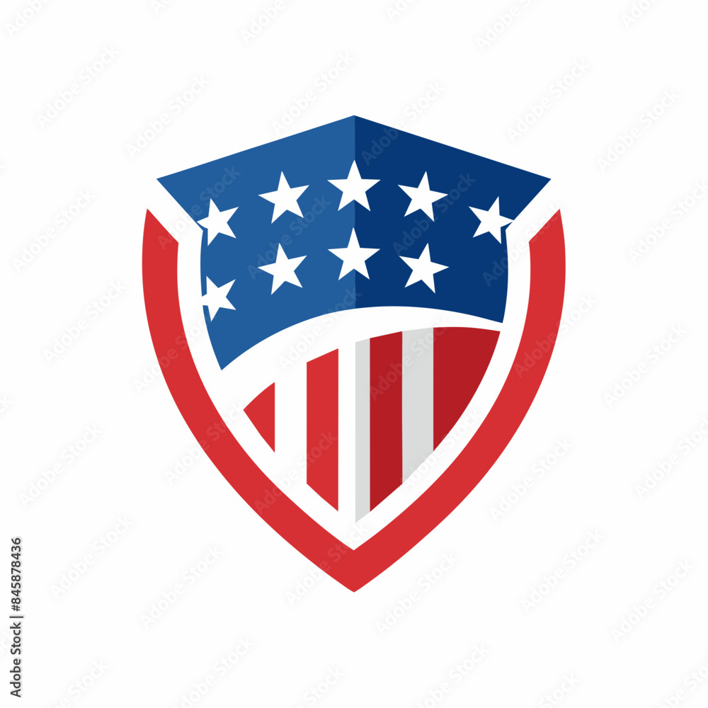a logo for a brand about american pride logo should incorporate american flag colors a logo for a brand about american pride logo should incorporate american flag colors