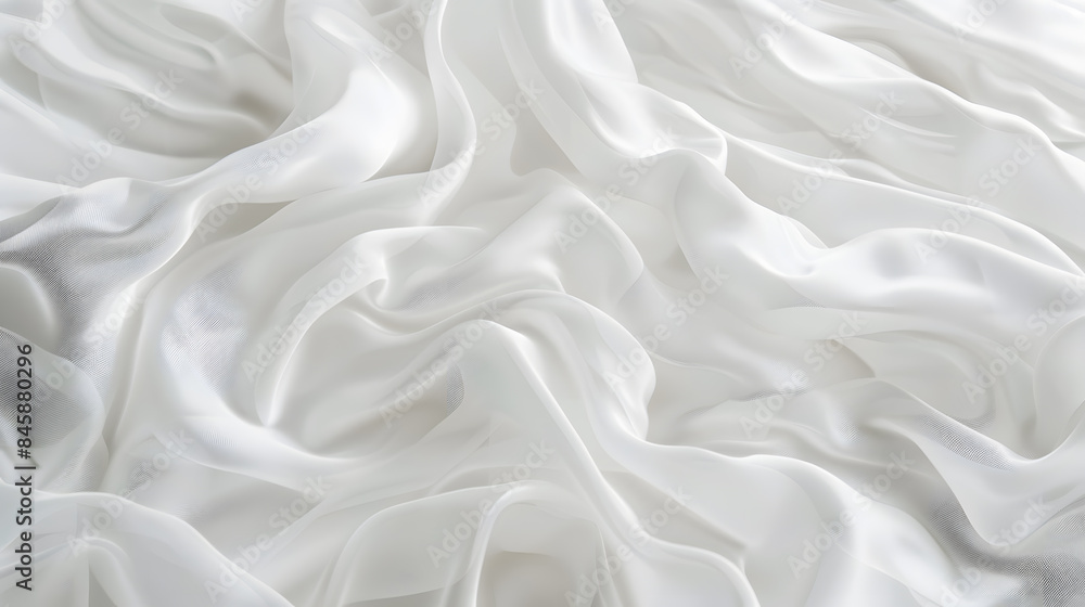 Fototapeta premium White abstract texture background. AI Generated