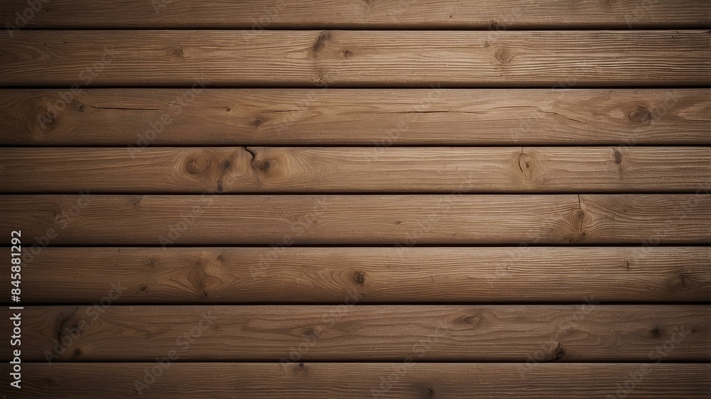Fototapeta premium Holz Hintergrund, vertikale Holzlatten mit Maserung und Struktur