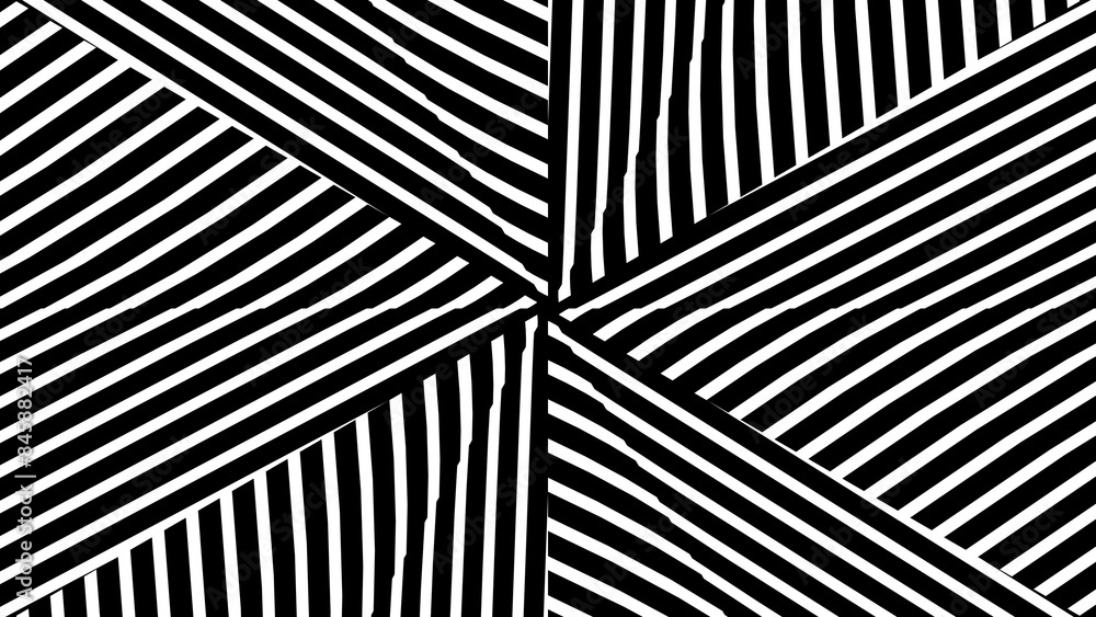 Abstract background with black and white stripes.Backdrop in UHD format 3840 x 2160.Wallpaper 4k. Abstract background with black and white stripes.Backdrop in UHD format 3840 x 2160.Wallpaper 4k.