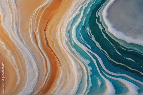 Sandstone polished cut background, Luxury natural color marble stone granite lime, sand travertine, polished