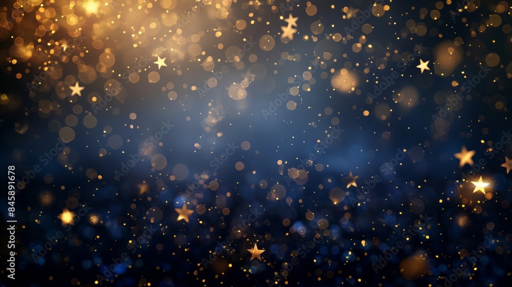 Fototapeta premium Background with Dark blue and gold.jpeg