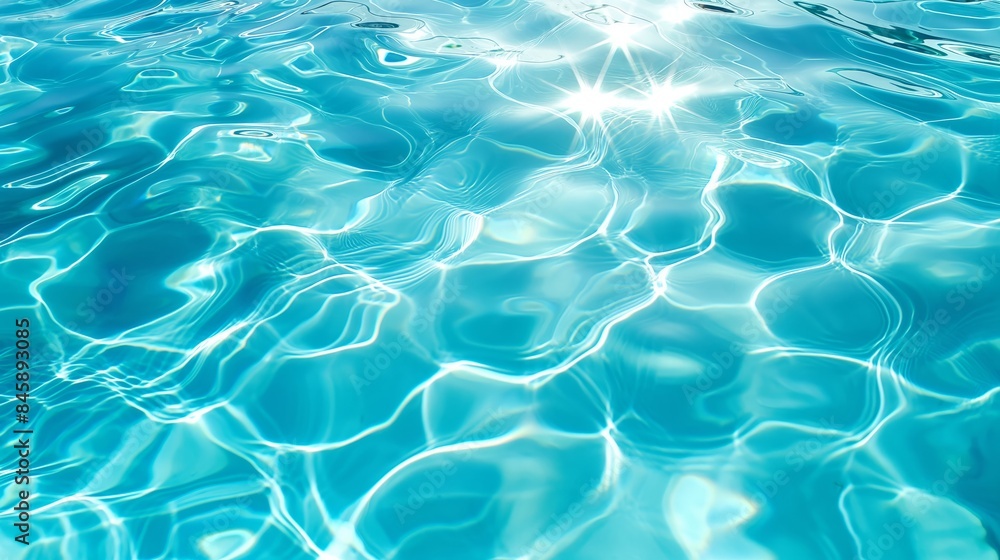 Turquoise Pool Water Background Summer Background Turquoise Pool Water Background Summer Background