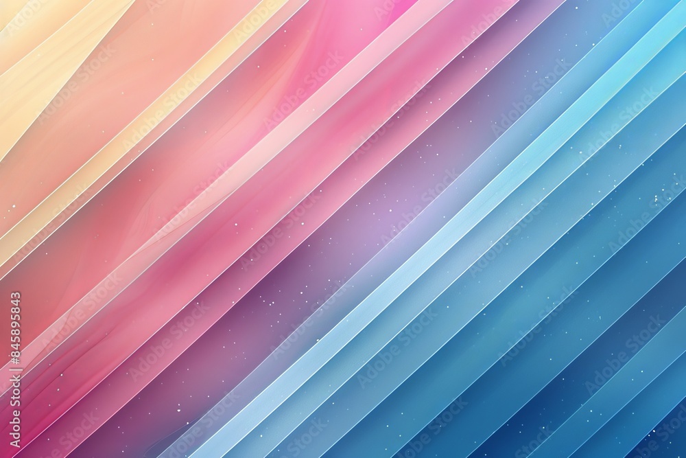 Obraz premium Colorful Diagonal Stripes Abstract Background