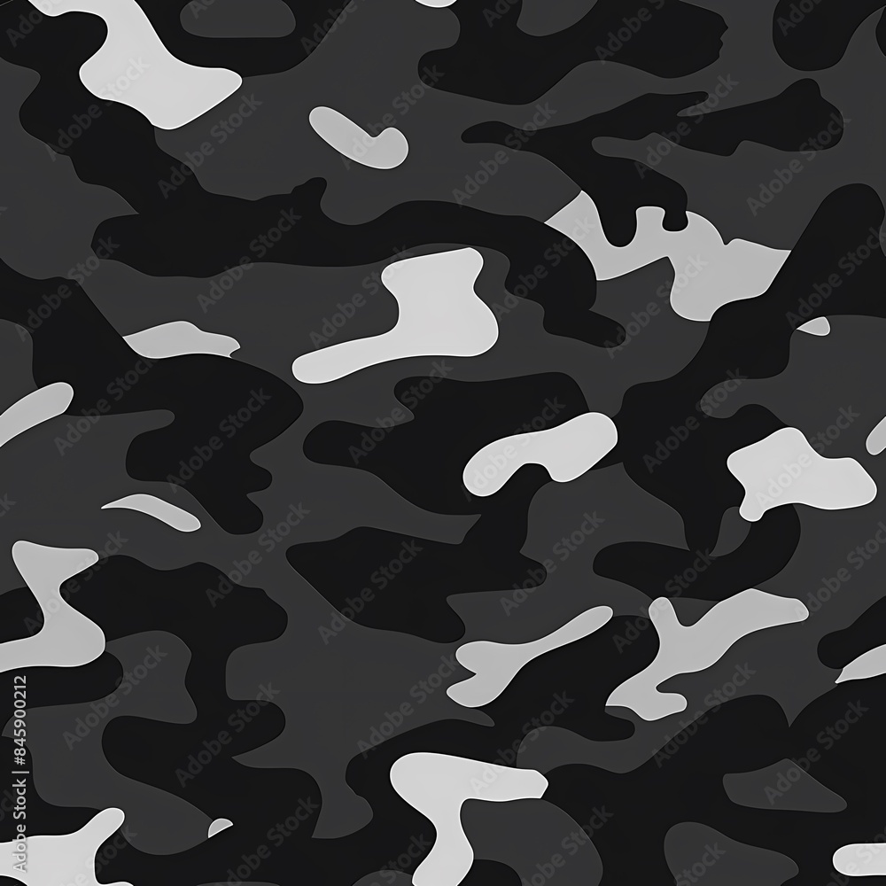 Simple Camouflage seamless pattern in Black. Military camouflage. illustration formats 4096 x 4096 Simple Camouflage seamless pattern in Black. Military camouflage. illustration formats 4096 x 4096