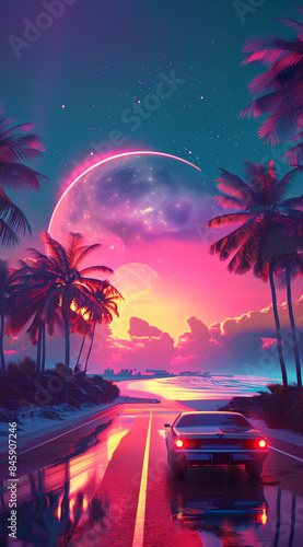 Outrun Synthwave © Yüksel