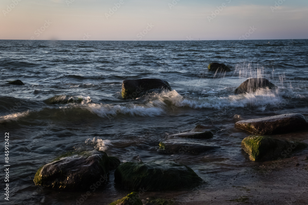Obraz premium sunset on the beach