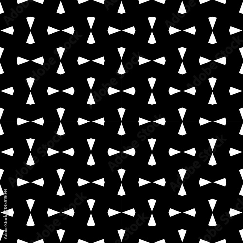 Geometric ornament. Polygons backdrop. Kites wallpaper. Quadrangles background. Mosaic motif. Digital paper, textile print, web designing, abstract. Seamless surface pattern design. Vector artwork. © funkyplayer