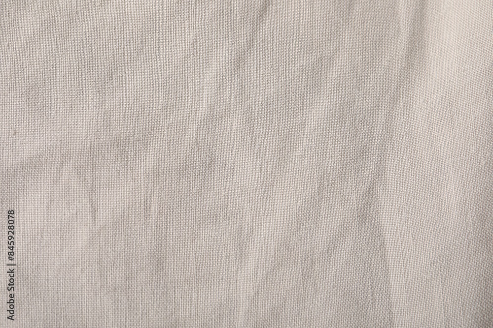 Texture of beige fabric as background, top view Texture of beige fabric as background, top view