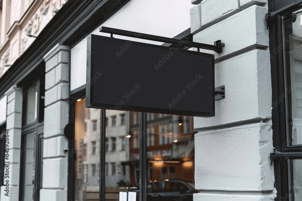 Store Banner Signage Mockup Store Banner Signage Mockup