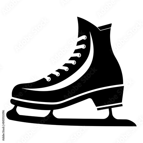 ice skates isolated on white