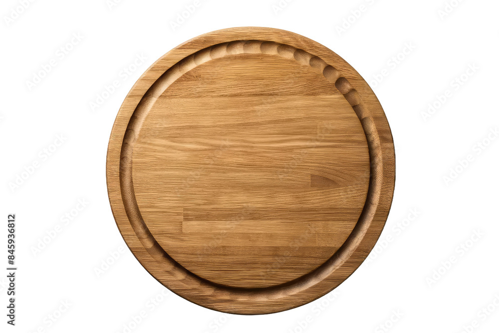 Isolated PNG Wooden Cutting Board, GENERATIVE AI Isolated PNG Wooden Cutting Board, GENERATIVE AI