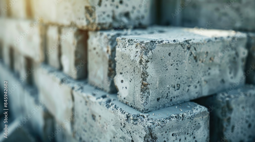 Construction of aerated concrete blocks and bricks Construction of aerated concrete blocks and bricks