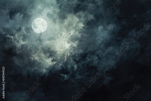 Full moon illustration 