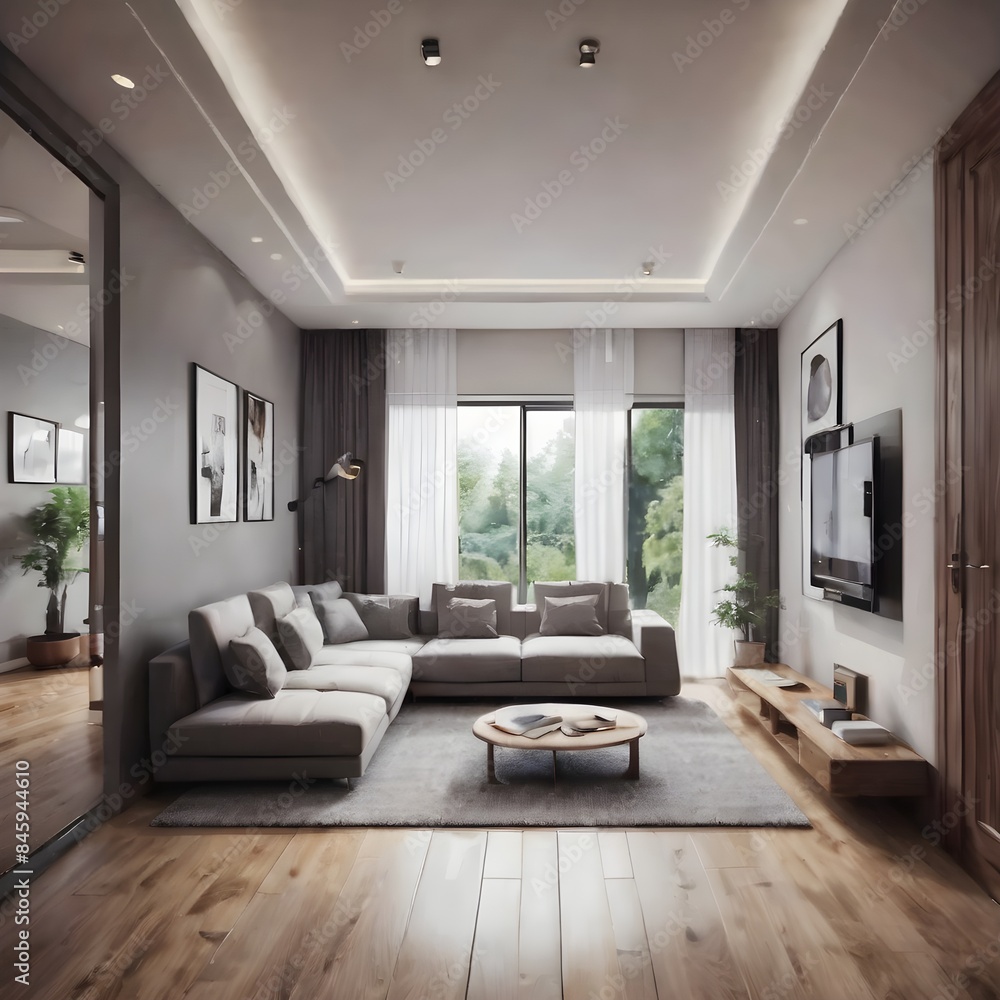 Fototapeta premium modern living room