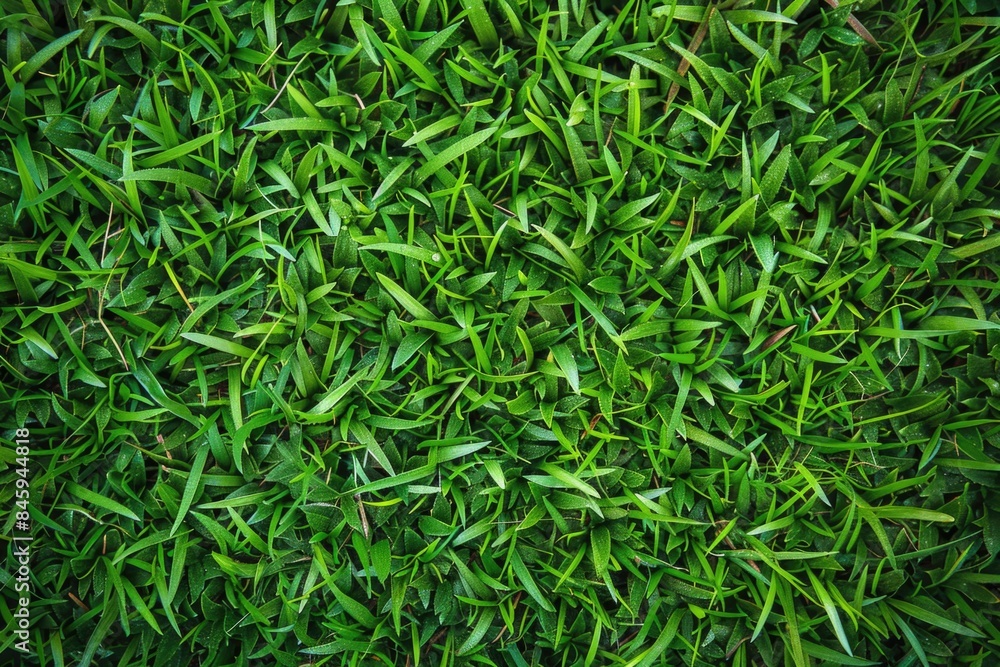 A close-up shot of a lush and vibrant green grass field with no distractions A close-up shot of a lush and vibrant green grass field with no distractions