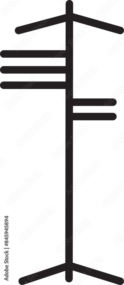 Coat stand fill icon. Hanger in lobby or hallway. Item of furniture to hung coat. Interior of room in house For Personal And Commercial Use. vector for apps and website on transparent background. Coat stand fill icon. Hanger in lobby or hallway. Item of furniture to hung coat. Interior of room in house For Personal And Commercial Use. vector for apps and website on transparent background.