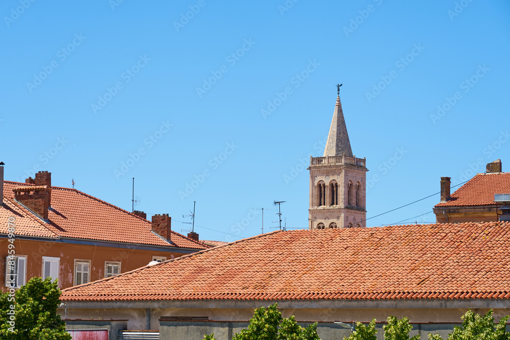 Roofs and buildings in old city of Zadar Croatia. Roofs and buildings in old city of Zadar Croatia.