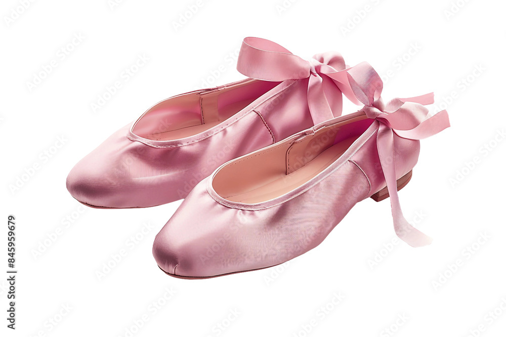 Comfortable Ballet Flats for Casual Outfits Isolated on Transparent Background Comfortable Ballet Flats for Casual Outfits Isolated on Transparent Background