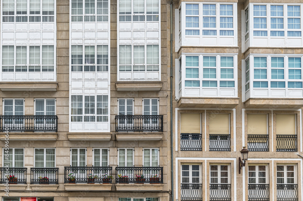 Fototapeta premium Architecture detail in Lugo, Galicia, Spain