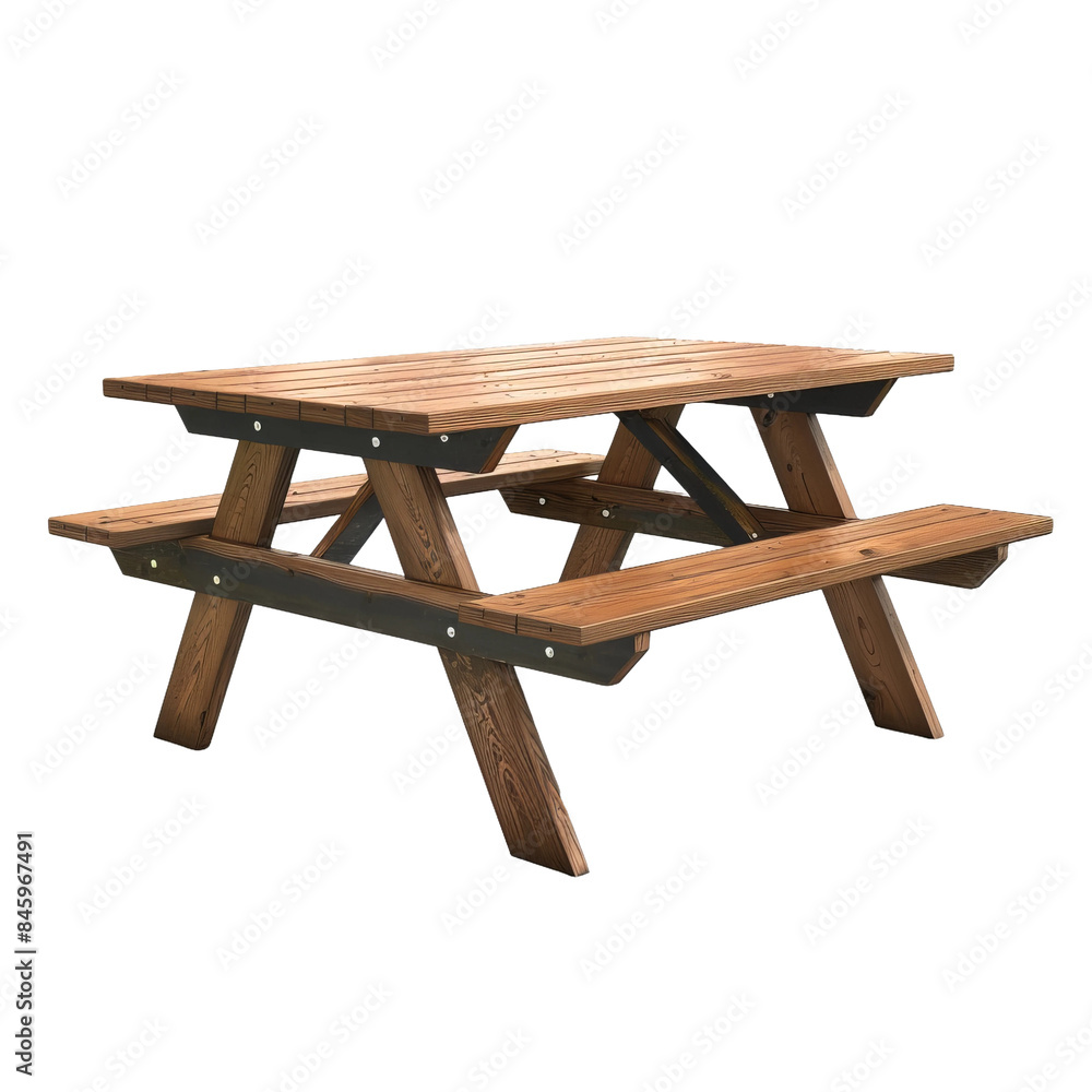 wooden bench isolated on white, PNG wooden bench isolated on white, PNG