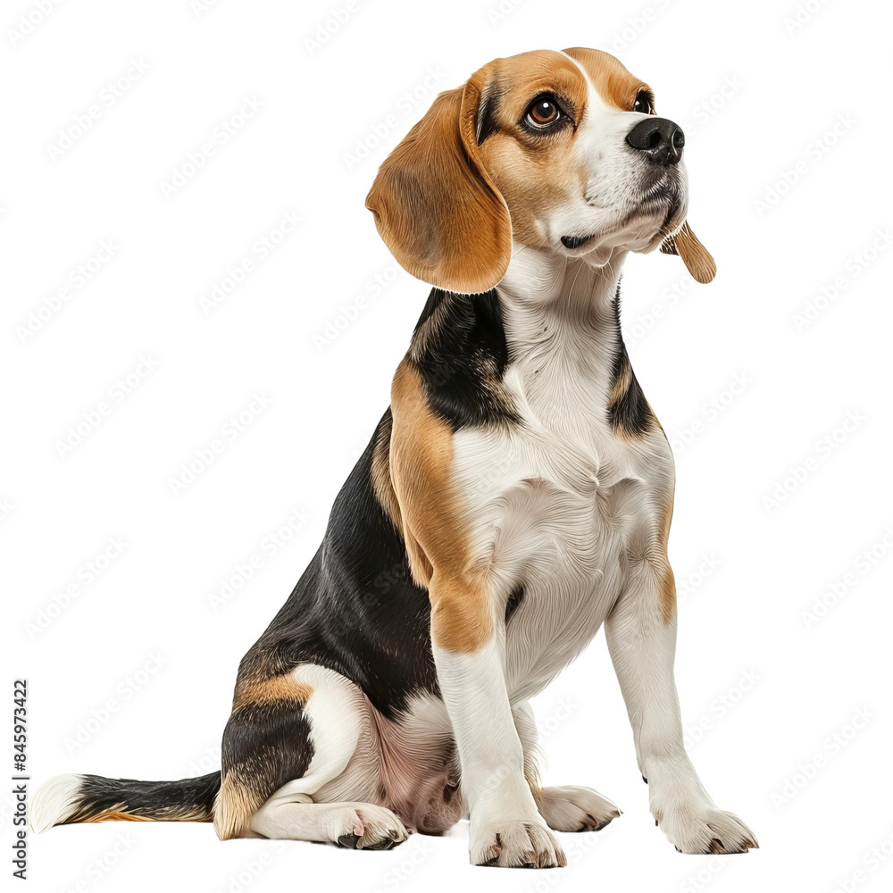 Beagle dog isolated on white background, PNG Beagle dog isolated on white background, PNG
