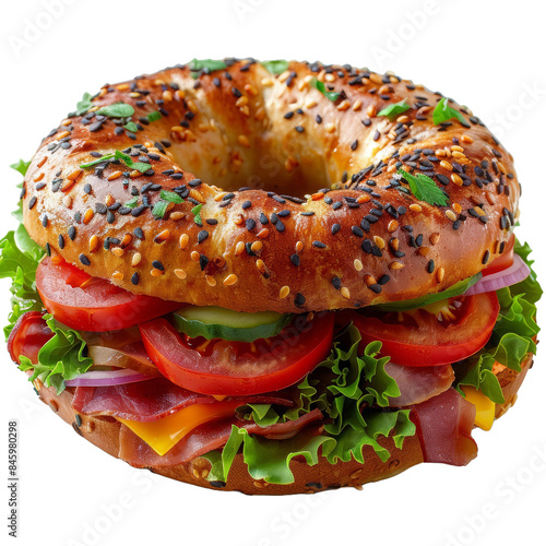  Bagel sandwich isolated on transparent background.png