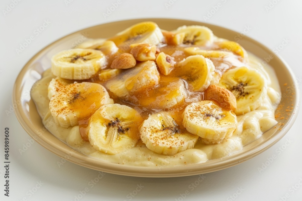 Yummy Banana Muffin Pudding with Vanilla and Nutty Flavors Yummy Banana Muffin Pudding with Vanilla and Nutty Flavors