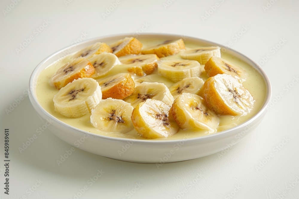 Mouthwatering Banana Muffin Pudding with Caramelized Bananas Mouthwatering Banana Muffin Pudding with Caramelized Bananas
