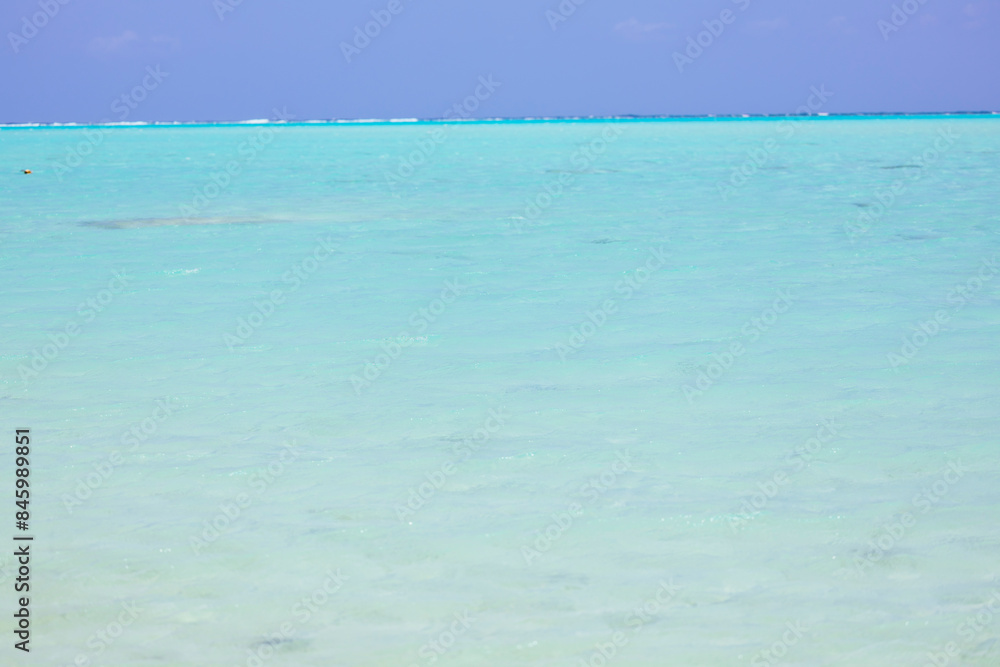 Obraz premium 与論島の海