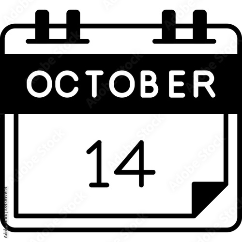 October 14 Icon
