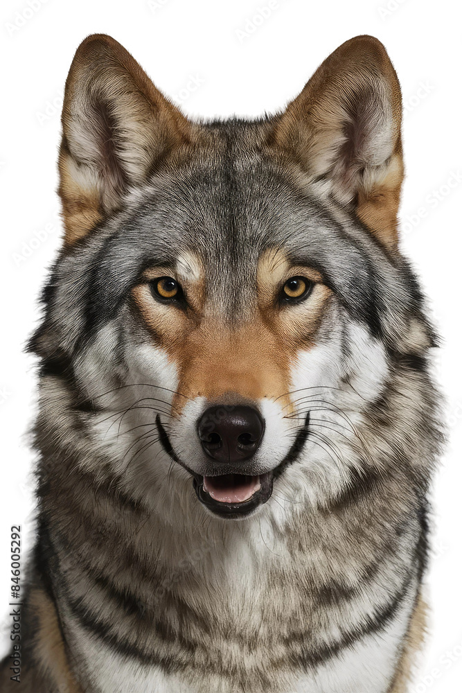 Isolated PNG Wolf Wildlife, GENERATIVE AI Isolated PNG Wolf Wildlife, GENERATIVE AI