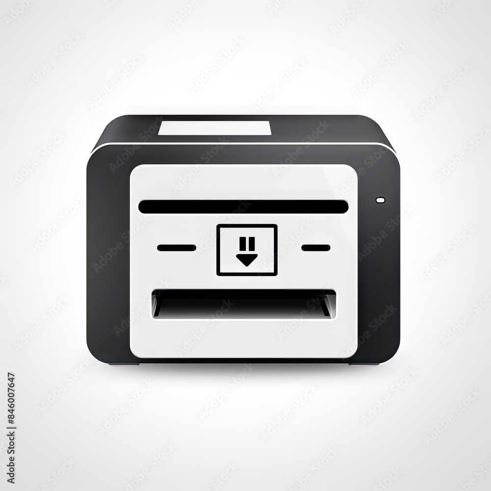 Simple Printer Icon, MFP Isolated, Laser Print, Inkjet Printer Icon for Web, Advertising, Layout Design, AI Simple Printer Icon, MFP Isolated, Laser Print, Inkjet Printer Icon for Web, Advertising, Layout Design, AI