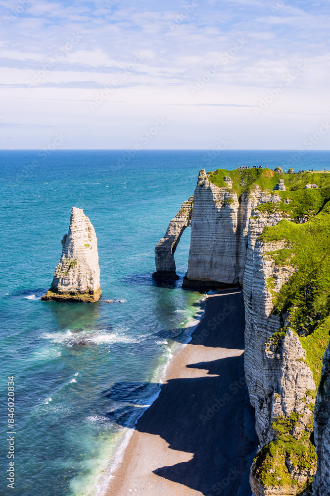 Φωτογραφία Les Falaises d' Étretat en Normandie