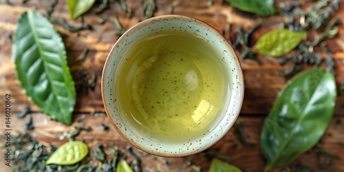 Antioxidant-Rich Green Tea: A Refreshing Boost for Health photo