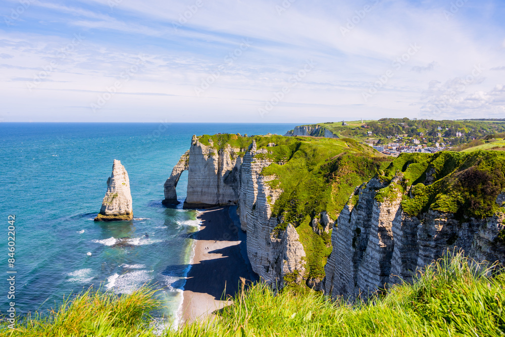 Les Falaises d' Étretat en Normandie