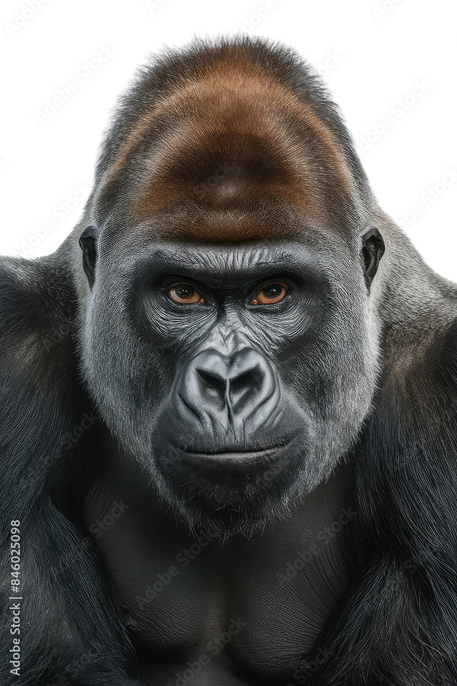Isolated PNG Ape Wildlife, GENERATIVE AI Isolated PNG Ape Wildlife, GENERATIVE AI