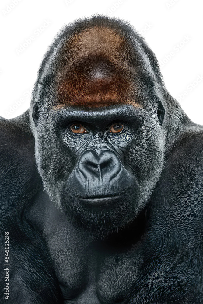 Isolated PNG Ape Wildlife, GENERATIVE AI Isolated PNG Ape Wildlife, GENERATIVE AI