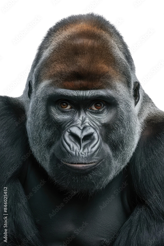 Isolated PNG Ape Wildlife, GENERATIVE AI Isolated PNG Ape Wildlife, GENERATIVE AI